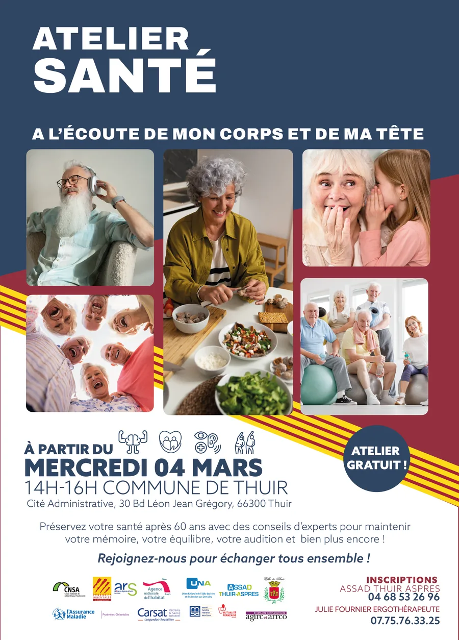 Atelier santé — ASSAD Thuir-Aspres