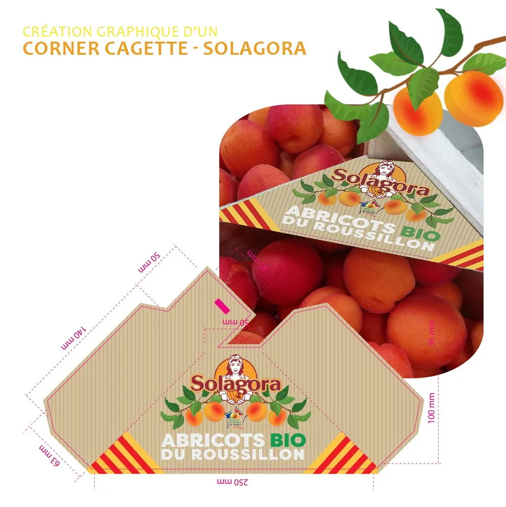 Corner cagette Solagora — Solagora