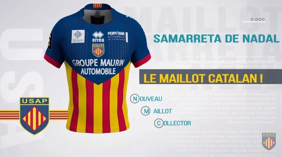 Maillot catalan — USAP